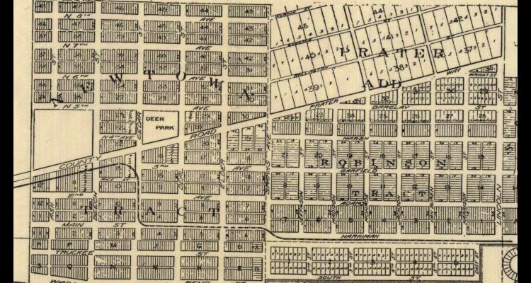 1907 Map of Sparks